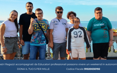Con il tuo 5 per 1000 ci aiuti a portarli al lago