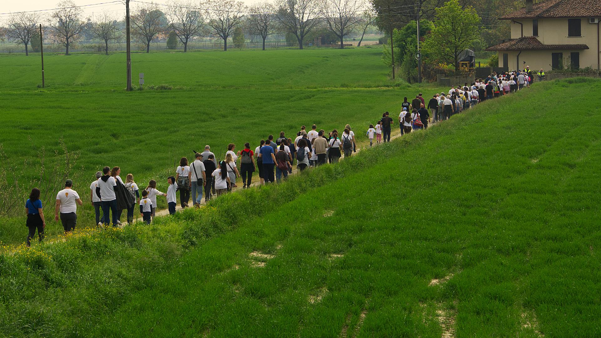 Il corteo nella verde campagna (2) Il corteo nella verde campagna (1)